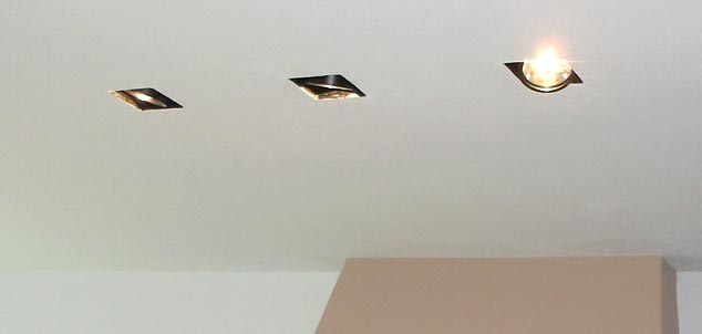Luci a incasso soffitto ~ tutto su ispirazione design casa Faretti incasso soffitto