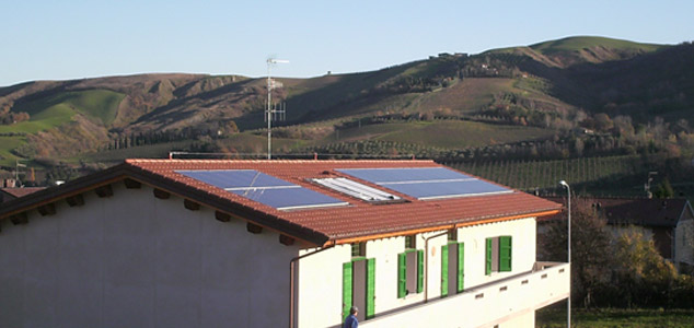 impianto fotovoltaico a Brisighella