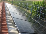 Impianto fotovoltaico nella campagna ravennate