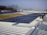 L'impianto fotovoltaico è stato realizzato nella zona industriale di Faenza