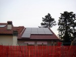 Impianto fotovoltaico sul tetto di un garage (Faenza)